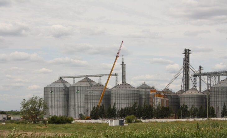 Trabajos en plantas de silos