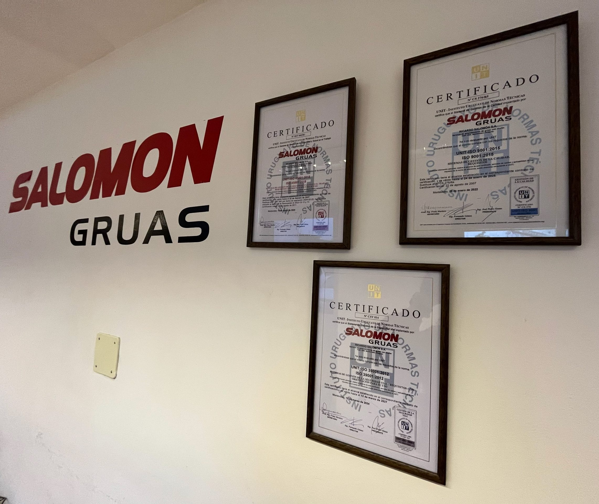 certificados